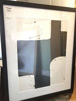 Framed serigraph front view