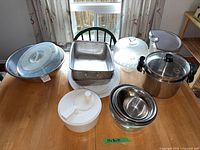 All items overview on table