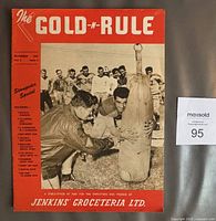 Front cover of magazine showing title, date and Calgary Stampeders image