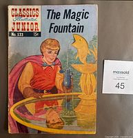 Front cover showing title, issue number, price, publisher logo, and art