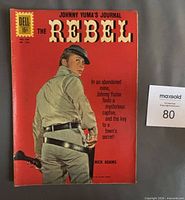 Front cover showing title, Dell logo, issue number 1262, 15¢ price, image of Nick Adams