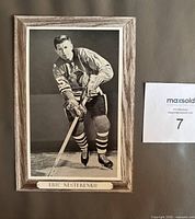 front of Beehive Group 3 Eric Nesterenko photo showing player image and border