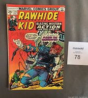 Front cover showing Rawhide Kid #126, 25¢ price, clear condition view