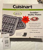 Front of retail box showing plates and product details