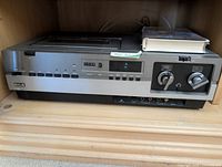 Front view of RCA VCR showing full unit