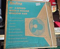 Front of sealed box showing product name and features