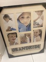 Front view showing collage layout and "GRANDKIDS" text