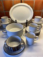 Group shot showing all 20 Stonehenge pieces