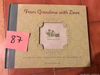 Front cover of hardcover journal