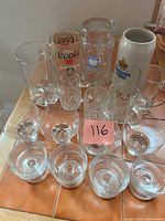 Group shot of all drinkware pieces