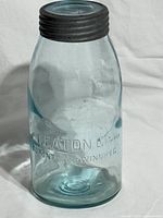 Front view showing embossed T. Eaton Co. Limited Toronto & Winnipeg text