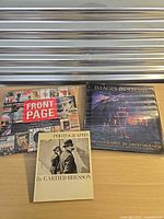 Cover view of three photography books