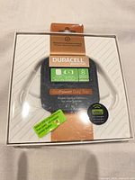 Front of sealed package showing product name and capacity info