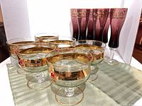 Group view showing six coupes and six flutes