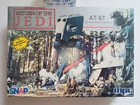 Front of sealed MPC AT-ST model kit box