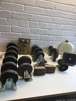 Group view of casters, intercom, pest chasers, siren, speakers