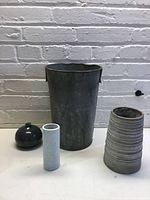 Group shot showing all four items together for scale and comparison