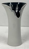 Full view of ceramic vase front