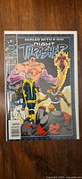 Front cover of Marvel Night Thrasher #4 bagged and boarded