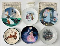 All six plates displayed together