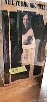 Front of sealed Neil Young Archives Vol. I box
