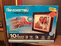 Front of retail box showing brand, model, capacity details