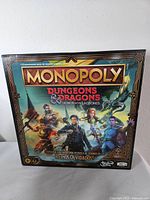 Front of sealed Monopoly Dungeons & Dragons Spanish edition box