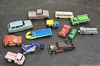 Group shot of all thirteen vehicles