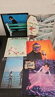 Group of six LPs including Boz Scaggs, The Alan Parsons Project, Steely Dan, Linda Ronstadt and two others