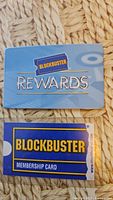 Front of both Blockbuster cards