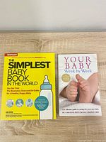 Front covers of both parenting books