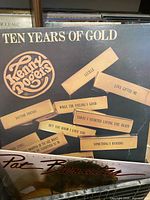 Kenny Rogers Ten Years of Gold LP cover