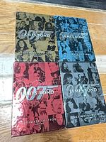 Four James Bond Ultimate Edition DVD volumes 1-4