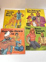 Front covers of all four Mr. T and Me books