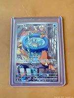 Front view of Squirtle 148/165 Pokémon TCG card in protective sleeve