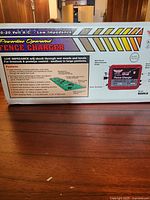 Front of box showing product name and specs