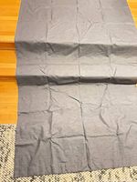 Full view of one curtain panel spread out