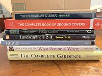 Stack showing all seven book spines