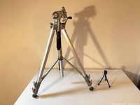 Both tripods side by side for scale