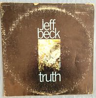 Front of Jeff Beck Truth album jacket