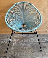 Front view showing full form and cord weave