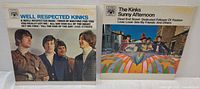 Front covers of both The Kinks LPs