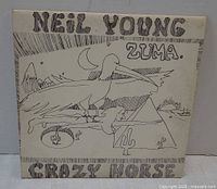 Front sleeve Neil Young Zuma LP