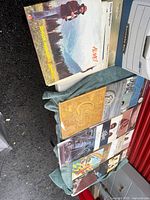 Assortment of LPs including Chicago titles and Chuck Mangione Alive!