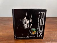 Closed P90X Extreme Home Fitness folding case front cover