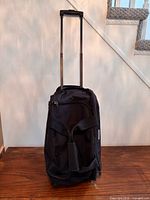 Full view showing telescopic handle extended