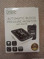 Front of box showing product name and image