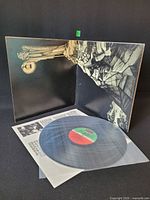 Gatefold interior with Hermit illustration, record and printed inner sleeve