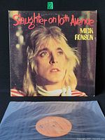 Front jacket of Mick Ronson LP