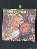 Front cover of Gregory Isaacs Meets Ronnie Davis LP